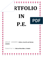 Portfolio IN P.E.: Group Member