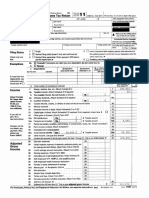 U.S. Individu T Income Tax Return Owe Rao.,Sgs-Oo A Trsu C ,-Ap A ,+