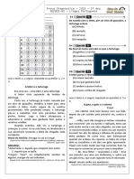 1 P.D - 2018 (1 Ada - 1 Etapa - Ciclo I) - Port. 5º Ano - BPW