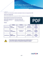 Instrucción de Trabajo de Reparación de CGP