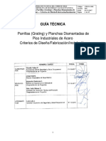 SIGO-G-001 DiseÃ O, FabricaciÃ N, InstalaciÃ N (GRATING) PDF