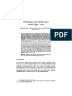 Roman Et Al Performance of HDPE Pipes Under High Loads