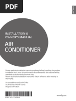 AIR Conditioner: Installation & Owner'S Manual