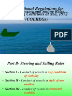 Part B-Steering and Sailing Rules: International Regulations For Preventing Collisions at Sea, 1972 (Colregs)