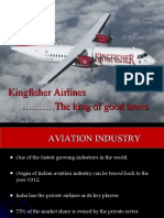 Kingfisher Airlines .The King of Good Times