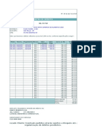 Nota de Debito Juros