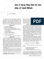 Lubanska1970 - Correlation of Spray Ring Data For Gas Atomization of Liquid Metals PDF