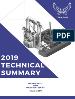 Technical Summary 2019