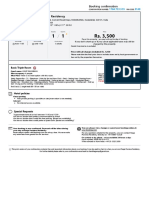 Booking Confirmation: Basic Triple Room