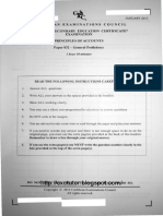 Csec Poa Paper3 Jan2015 PDF