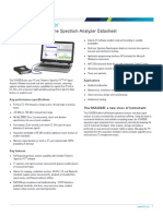 RSA306B USB Real Time Spectrum Analyzer Datasheet 37W603759