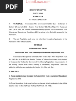 Tuticorin Port Trust (Licensing of Stevedores) Regulations, 2010