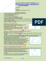 Serie 2 3 Applcations Des Bases de La Dynamique