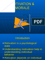 Motivation & Morale