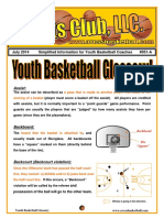 Basketball Glossary PDF