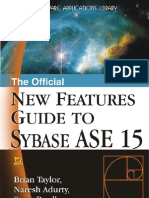 New Features Guide To Sybase Ase 15