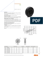 Vulcanised Rubber Wheels: S #Overing With Tread S 7heel Centre Body