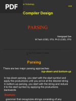 Compiler Design: Parsing