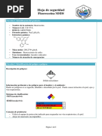 Msds de Fluoresceína Quimica