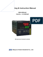 Operating & Instruction Manual: DWA-2000A-pH Code No.: 413120001pH