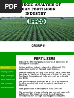 Strategic Analysis of Indian Fertiliser Industry: Group-5