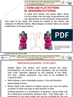 Fabric - Form and Flat Pattern Cutting - Designing Patterns