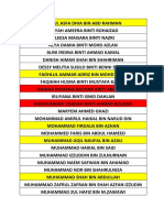 Senarai Nama Untuk Tampal