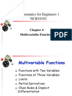 Chapter 4 Multivariable Functions