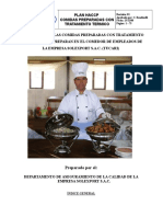 Haccp Platos Calientes