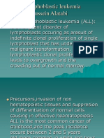 Acute Lymphoblastic Leukemia DR - Hussein Alatabi