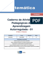 Matematica Regular Professor Autoregulada 2s 1b