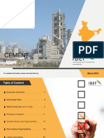 IBEF Cement Mar 2019