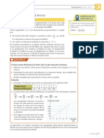 Magnitudes Directa e Inversamente Proporcionales