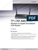 Tp-Link: Wireless N Gigabit Broadband VPN Router