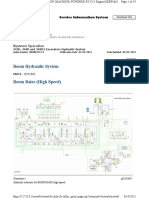 Boom Hydraulic System: Systems Operation