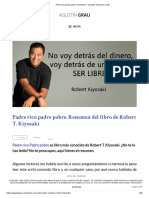 Padre Rico Padre Pobre, de Robert T. Kiyosaki. Resumen y PDF