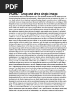 WORD - Drag and Drop Single Image