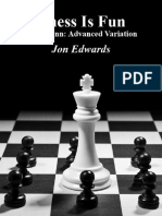 Chess Is Fun Caro Kann Advanced Variation - Jon Edwards