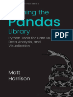 Learning The Pandas Library Python Tools For Data Munging Analysis and Visual PDF