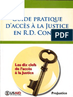 Accès À La Just Congo PDF