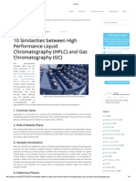 10 Similarities Between HPLC and GC