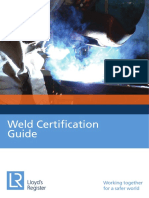 Lloyd S Register Weld Certification Guide