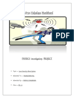 Kendriya Vidyalaya Mankhurd: PHYSICS Investigatory PROJECT