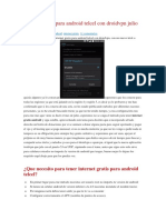 Internet Gratis para Android Telcel Con Droidvpn Julio 2014