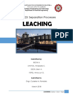 Leaching