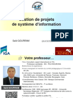 M2 CCA - GPSI / Gestion de Projets SI