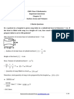 Radius of Circular Base of Cylindrical Bowl CM: Material Downloaded From - 1 / 23