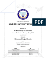 Southern University Bangladesh: Walton Group of Industries