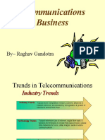 Telecommunications in Business: by - Raghav Gandotra