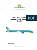 B787 Recurrent Training 2AB Rev00 Date 25apr19 (For Pilot) PDF